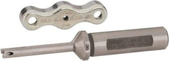 Iscar - 0.295 to 0.311" Diam, 5xD, 1.46" Max Depth, 1/2" Shank Diam, Replaceable Tip Drill - 8 Seat Size, DCM Toolholder, Series ChamDrill - Americas Industrial Supply