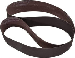 Norton - 2" Wide x 48" OAL, 320 Grit, Aluminum Oxide Abrasive Belt - Aluminum Oxide, Extra Fine, Coated, Series R228 - Americas Industrial Supply