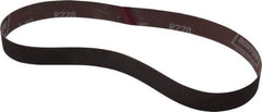 Norton - 1" Wide x 30" OAL, 320 Grit, Aluminum Oxide Abrasive Belt - Aluminum Oxide, Extra Fine, Coated, Series R228 - Americas Industrial Supply