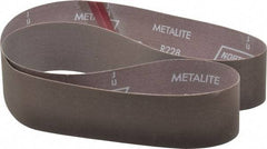 Norton - 2-1/2" Wide x 60" OAL, 320 Grit, Aluminum Oxide Abrasive Belt - Aluminum Oxide, Extra Fine, Coated, Series R228 - Americas Industrial Supply