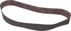 Norton - 2" Wide x 48" OAL, 240 Grit, Aluminum Oxide Abrasive Belt - Aluminum Oxide, Very Fine, Coated, Series R228 - Americas Industrial Supply