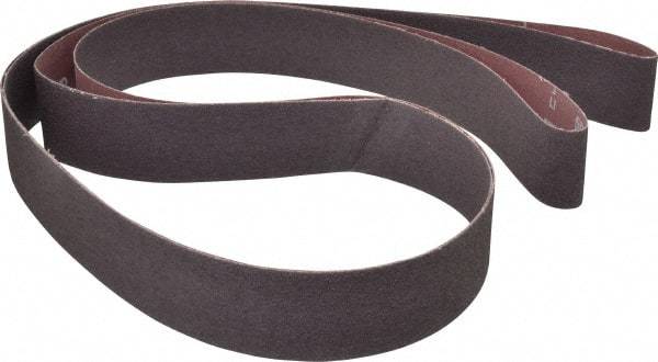 Norton - 2" Wide x 132" OAL, 50 Grit, Aluminum Oxide Abrasive Belt - Aluminum Oxide, Coarse, Coated, Series R228 - Americas Industrial Supply