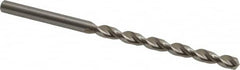 Chicago-Latrobe - #16 135° High Speed Steel Jobber Drill - Bright Finish, Right Hand Cut, Parabolic Flute, Straight Shank, 3-3/8" OAL, Notched Point - Americas Industrial Supply