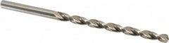 Chicago-Latrobe - #19 135° High Speed Steel Jobber Drill - Bright Finish, Right Hand Cut, Parabolic Flute, Straight Shank, 3-1/4" OAL, Notched Point - Americas Industrial Supply