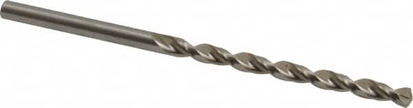 Chicago-Latrobe - #29 135° High Speed Steel Jobber Drill - Bright Finish, Right Hand Cut, Parabolic Flute, Straight Shank, 2-7/8" OAL, Notched Point - Americas Industrial Supply