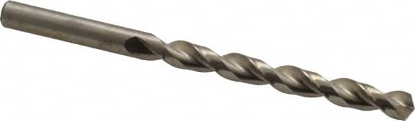 Chicago-Latrobe - Letter L 135° High Speed Steel Jobber Drill - Bright Finish, Right Hand Cut, Parabolic Flute, Straight Shank, 4-1/4" OAL, Notched Point - Americas Industrial Supply