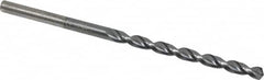 Chicago-Latrobe - 1/8" 135° High Speed Steel Jobber Drill - TiCN Finish, Right Hand Cut, Parabolic Flute, Straight Shank, 2-3/4" OAL, Notched Point - Americas Industrial Supply