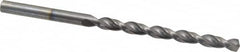 Chicago-Latrobe - 11/64" 135° High Speed Steel Jobber Drill - TiCN Finish, Right Hand Cut, Parabolic Flute, Straight Shank, 3-1/4" OAL, Notched Point - Americas Industrial Supply