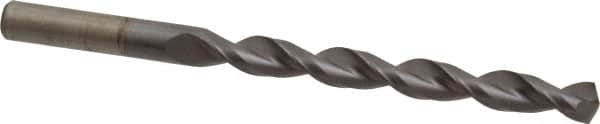 Chicago-Latrobe - 5/16" 135° High Speed Steel Jobber Drill - TiCN Finish, Right Hand Cut, Parabolic Flute, Straight Shank, 4-1/2" OAL, Notched Point - Americas Industrial Supply