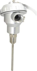 Thermo Electric - -148 to 900°F, 100 OMS Industrial RTD, Thermocouple Probe - 1/2 Inch Hex Mount, 4 Inch Probe Sheath Length, 10 Sec Response Time - Americas Industrial Supply