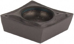 Iscar - CPGT2-0 SM Grade IC907 Carbide Turning Insert - 80° Diamond, 1/4" Inscr Circle, 3/32" Thick, 0.0079" Corner Radius - Americas Industrial Supply