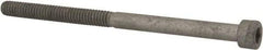 Armor Coat - #8-32 UNC Hex Socket Drive, Socket Cap Screw - Alloy Steel, Armor Coat Finish, Partially Threaded, 2-1/2" Length Under Head - Americas Industrial Supply