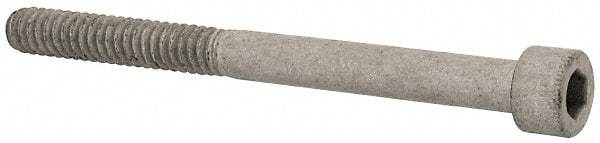 Armor Coat - #10-24 UNC Hex Socket Drive, Socket Cap Screw - Alloy Steel, Armor Coat Finish, Partially Threaded, 2-1/4" Length Under Head - Americas Industrial Supply