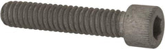 Armor Coat - 1/4-20 UNC Hex Socket Drive, Socket Cap Screw - Alloy Steel, Armor Coat Finish, Fully Threaded, 1-1/4" Length Under Head - Americas Industrial Supply