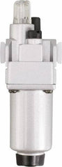 PRO-SOURCE - 1/2" NPT, 290 Max psi Standard Modular Lubricator - Aluminum Bowl, Aluminum Die Cast Body, 200 CFM, 140°F Max Temp, 2-3/4" Wide x 9.45" High - Americas Industrial Supply
