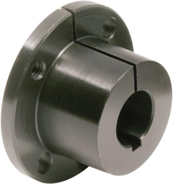 TB Wood's - 1/2" Bore, 1/4 Thread, 1/8" Wide Keyway, 1/16" Deep Keyway, QT Sprocket Bushing - 1-5/8 to 2-1/2" Outside Diam - Americas Industrial Supply