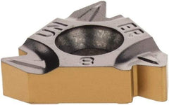 Iscar - 16ERM External Right Hand 8 UN Laydown Threading Insert - Grade IC808, TiAlN Coated Carbide, 9.53mm Inscribed Circle - Americas Industrial Supply