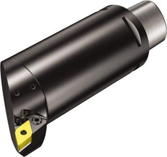 Sandvik Coromant - Right Hand, C6 DNMG 442 Modular Turning and Profiling Cutting Unit Head - Lever Holding Method, 11.417 Inch Hole Diameter, Through Coolant - Americas Industrial Supply