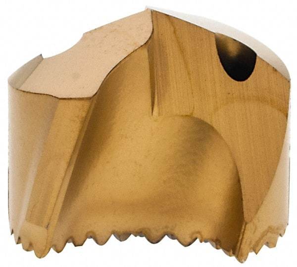Seco - Series SD100, 12.7mm Diam 140° Replaceable Drill Tip - Carbide, TiAlN Finish, Through Coolant - Americas Industrial Supply