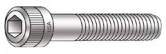 Armor Coat - #6-32 UNC Hex Socket Drive, Socket Cap Screw - Alloy Steel, Armor Coat Finish, Fully Threaded, 5/8" Length Under Head - Americas Industrial Supply