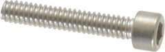Made in USA - #2-56 UNC Hex Socket Drive, Socket Cap Screw - Grade 18-8 Stainless Steel, Uncoated, 1/2" Length Under Head - Americas Industrial Supply