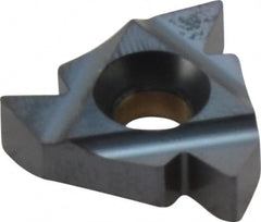 Carmex - 22ER External Right Hand 7-5 Partial Profile 60° Laydown Threading Insert - Grade BMA, TiAlN Coated Carbide - Americas Industrial Supply