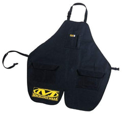 Mechanix Wear - 27 x 30" General Purpose Bib Apron - Cotton, Black, 0 Pockets - Americas Industrial Supply