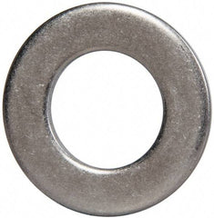 Made in USA - 3/4" Screw, Grade 300 Stainless Steel Standard Flat Washer - 0.812" ID x 1.469" OD, 0.108" Thick, Plain Finish, Meets Military Specifications - Americas Industrial Supply