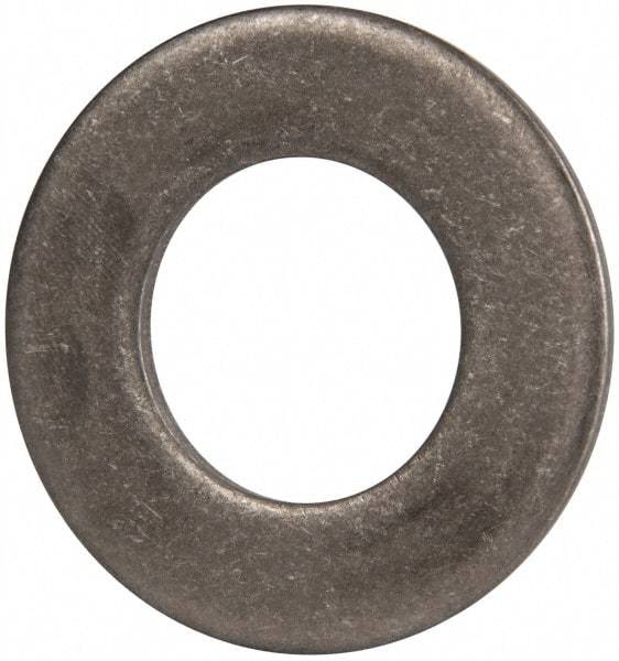 Made in USA - 1" Screw, Grade 300 Stainless Steel Standard Flat Washer - 1.062" ID x 2" OD, 0.108" Thick, Passivated Finish, Meets Military Specifications - Americas Industrial Supply