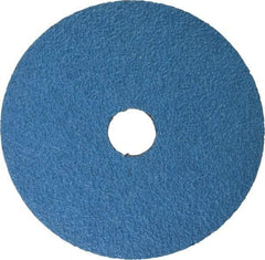 Norton - 7" Diam 7/8" Hole 24 Grit Fiber Disc - Very Coarse Grade, Zirconia Alumina, Series F672 - Americas Industrial Supply