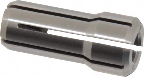 Accupro - 1/4 Inch, Series DA200 Double Angle Collet - 1.193 Inch Overall Length, 0.539 Inch Overall Diameter - Exact Industrial Supply