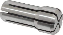 Accupro - 3/32 Inch, Series DA200 Double Angle Collet - 1.193 Inch Overall Length, 0.539 Inch Overall Diameter - Exact Industrial Supply
