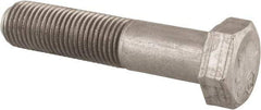 Made in USA - 3/8-24 UNF, 1-3/4" Length Under Head Hex Head Cap Screw - Grade 18-8 Stainless Steel, Uncoated, 9/16" Hex - Americas Industrial Supply