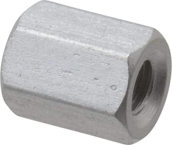 Electro Hardware - #4-40, 1/4" OAL, 3/16" Across Flats, Aluminum Hex Fully Threaded Female Circuit Board Standoffs - 1/4" Thread Depth, 1/4" Body Length, Uncoated - Americas Industrial Supply