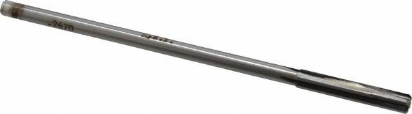 Made in USA - 0.267" Carbide-Tipped 4 Flute Chucking Reamer - Americas Industrial Supply