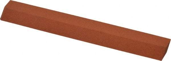 Norton - 4" Long x 9/16" Wide x 3/16" Thick, Aluminum Oxide Sharpening Stone - Diamond, Fine Grade - Americas Industrial Supply