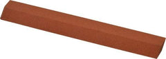 Norton - 4" Long x 9/16" Wide x 3/16" Thick, Aluminum Oxide Sharpening Stone - Diamond, Fine Grade - Americas Industrial Supply