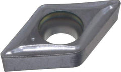 Iscar - DCMT2-1 SM Grade IC907 Carbide Turning Insert - 55° Diamond, 1/4" Inscr Circle, 3/32" Thick, 1/64" Corner Radius - Americas Industrial Supply