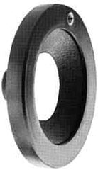 Jergens - 5" Diam, 1-1/8" Hub Diam, Wheel-Acetal Co-Polymer Hub-Cast Iron, Angular Handwheel - 5/8 Smaller to 1-1/8" Larger Diam - Americas Industrial Supply