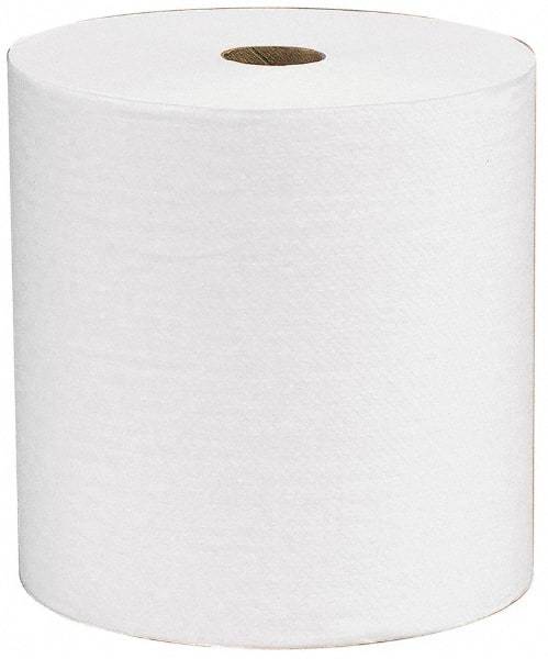 Scott - Hard Roll of 1 Ply White Paper Towels - 8" Wide, 400' Roll Length - Americas Industrial Supply