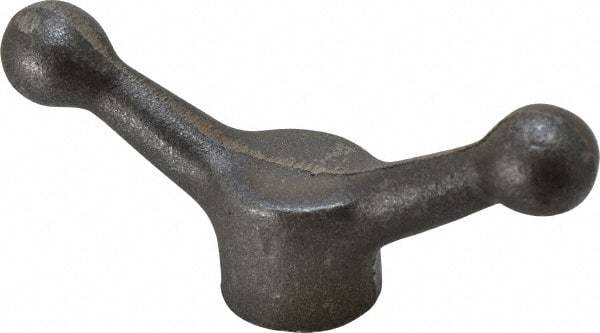 Jergens - 2 Offset Arms, Blank Speed Handle - 1-1/2" High, 1-1/8" Hub Diam - Americas Industrial Supply