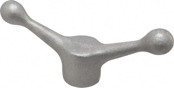 Jergens - 2 Offset Arms, Blank Speed Handle - 3" High, 2" Hub Diam - Americas Industrial Supply