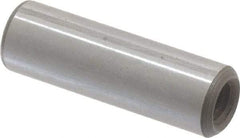 Jergens - 5/16" Diam x 1" Pin Length C-1215 Alloy Steel Pull Out Dowel Pin - C 47-58 & C 60-64 (Surface) Hardness, 1 Beveled & 1 Threaded End - Americas Industrial Supply