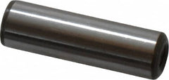 Jergens - 3/8" Diam x 1-1/4" Pin Length C-1215 Alloy Steel Pull Out Dowel Pin - C 47-58 & C 60-64 (Surface) Hardness, 1 Beveled & 1 Threaded End - Americas Industrial Supply