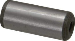 Jergens - 5/8" Diam x 1-1/2" Pin Length C-1215 Alloy Steel Pull Out Dowel Pin - C 47-58 & C 60-64 (Surface) Hardness, 1 Beveled & 1 Threaded End - Americas Industrial Supply
