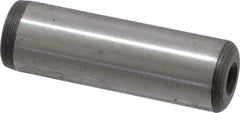 Jergens - 5/8" Diam x 2" Pin Length C-1215 Alloy Steel Pull Out Dowel Pin - C 47-58 & C 60-64 (Surface) Hardness, 1 Beveled & 1 Threaded End - Americas Industrial Supply