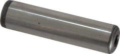 Jergens - 5/8" Diam x 2-1/2" Pin Length C-1215 Alloy Steel Pull Out Dowel Pin - C 47-58 & C 60-64 (Surface) Hardness, 1 Beveled & 1 Threaded End - Americas Industrial Supply