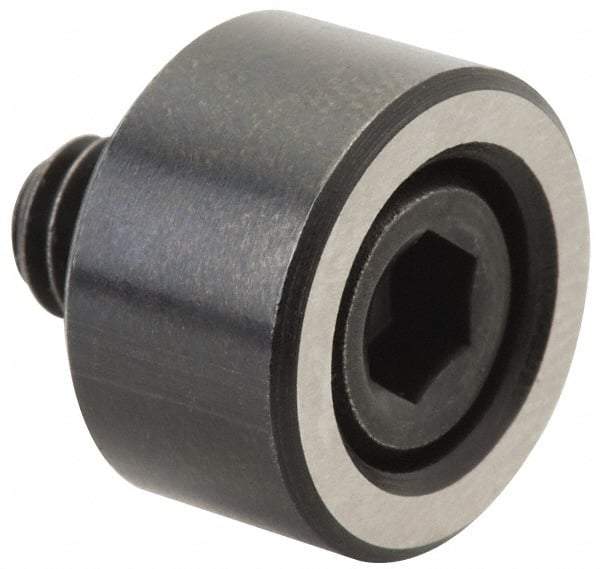 Jergens - 1/2-13 Thread, 1-5/8" OD, 1-3/4" High, Jig Foot - Black Oxide Finish, Low Carbon Steel, Case Hardened, 75-77 R30N Heat Treatment - Americas Industrial Supply