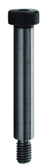 M8 x 25 - Black Finish Heat Treated Alloy Steel - Shoulder Screws - Socket Head - Americas Industrial Supply