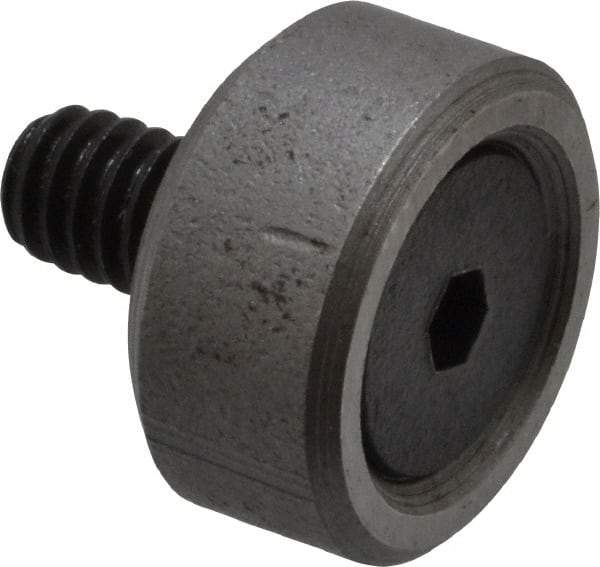 Jergens - 8-32 Thread, 1/2" OD, 1/4" High, Flat Foot - Low Carbon Steel, Case Hardened, 75-77 R30N Heat Treatment - Americas Industrial Supply